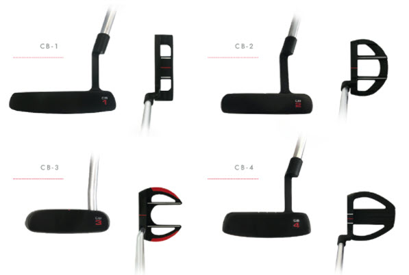 Wishon Cavity Black Putters 2