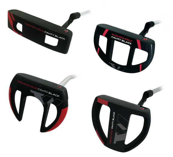 Wishon Cavity Black Putters